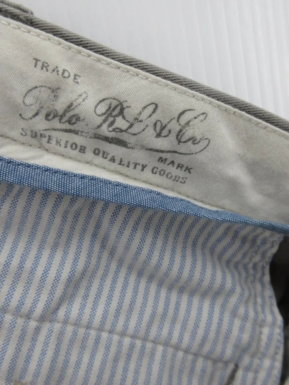 Polo Ralph Lauren Pants 44X32 Big Chino Classic Fit Trousers Preppy